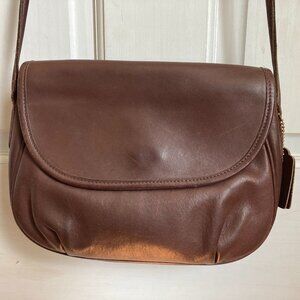 Vintage leather Coach Café purse